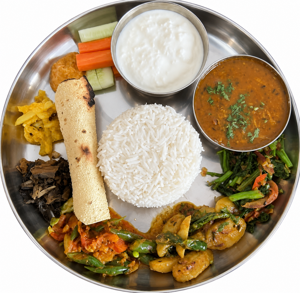 Satvic Vegetarian Lunch